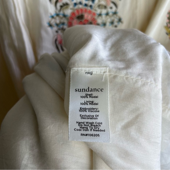 NWT Sundance Embroidered Fable Tunic Top XL - Picture 11 of 13